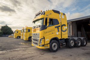 Volvo camion Coudreau entreprise transports